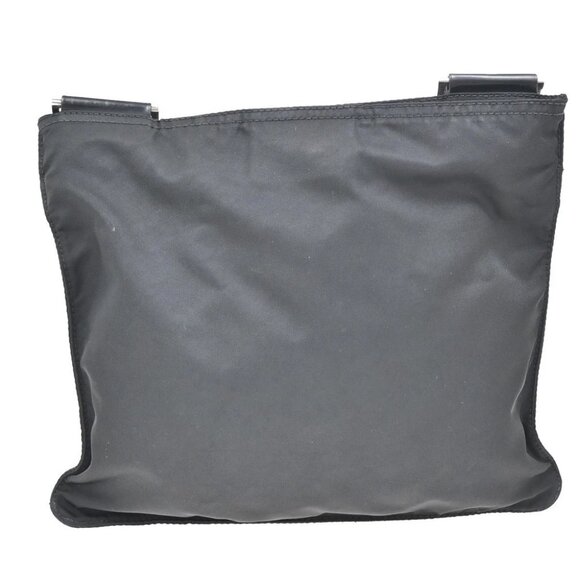 PRADA Logo Tessuto Crossbody Shoulder Bag Nylon Leather Black SHW Italy 31KB226 - Picture 12 of 13